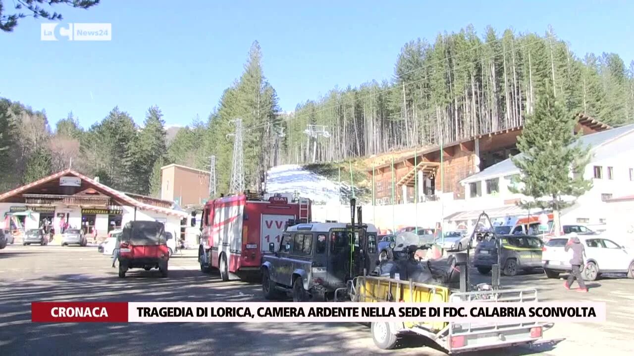 Tragedia di Lorica, camera ardente nella sede di Fdc. Calabria sconvolta