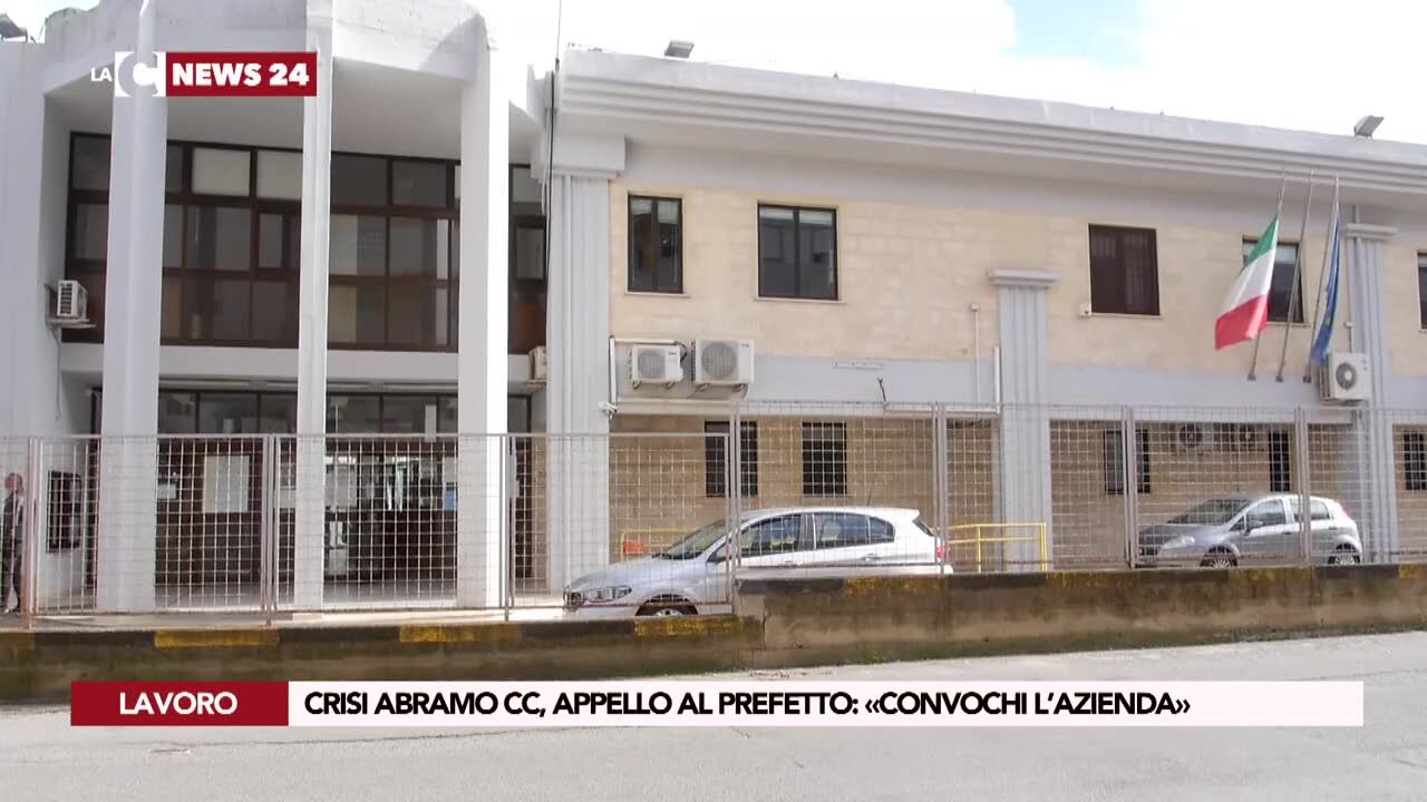 Crisi Abramo CC, appello al Prefetto, «convochi l’azienda»