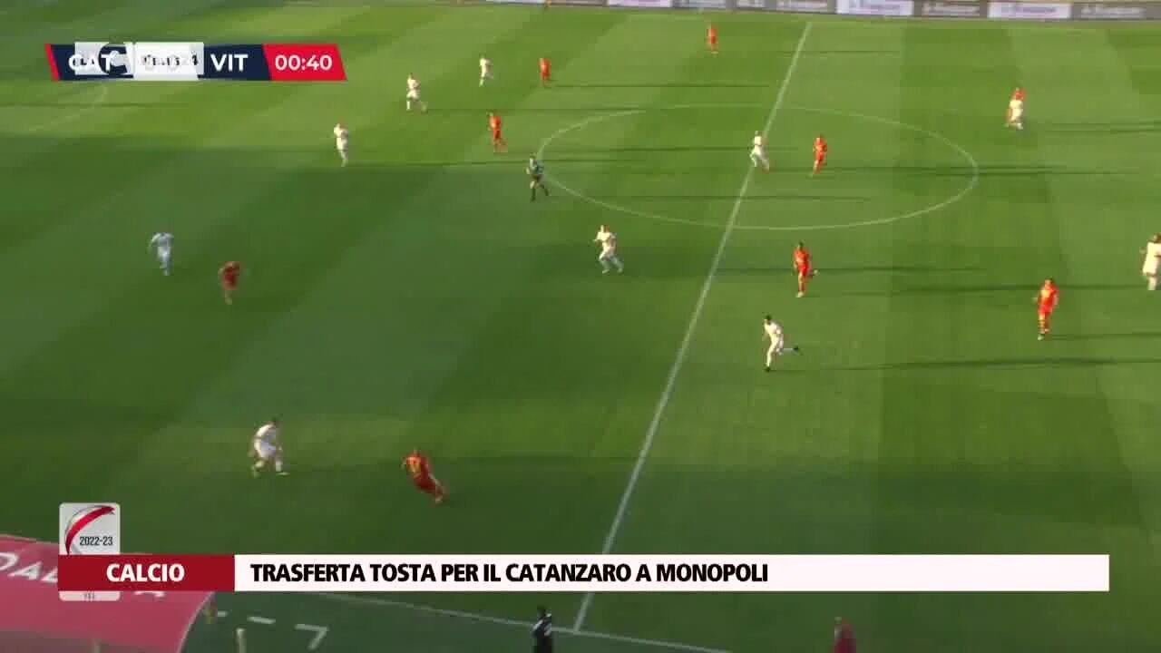 Trasferta tosta per il Catanzaro a Monopoli