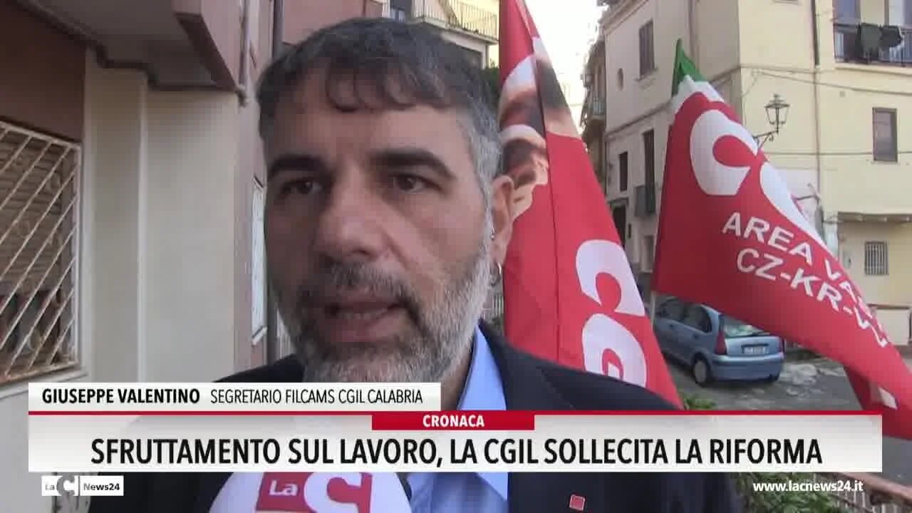 Sfruttamento sul lavoro la Cgil sollecita la riforma