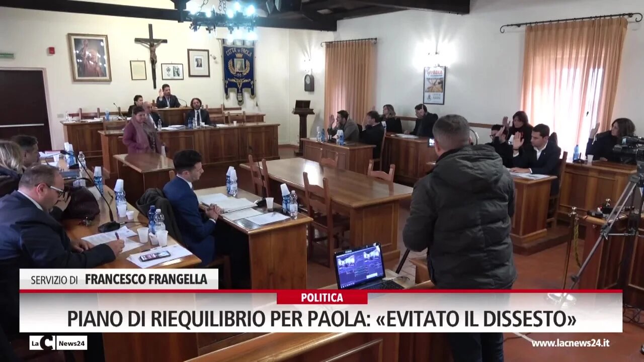 Piano di riequilibrio per Paola:  «Evitato il dissesto»