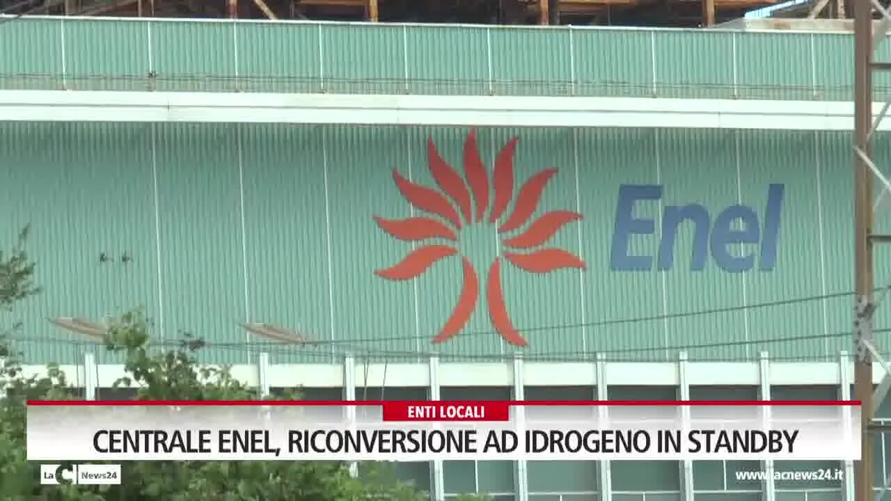 Centrale Enel, riconversione ad idrogeno in standby