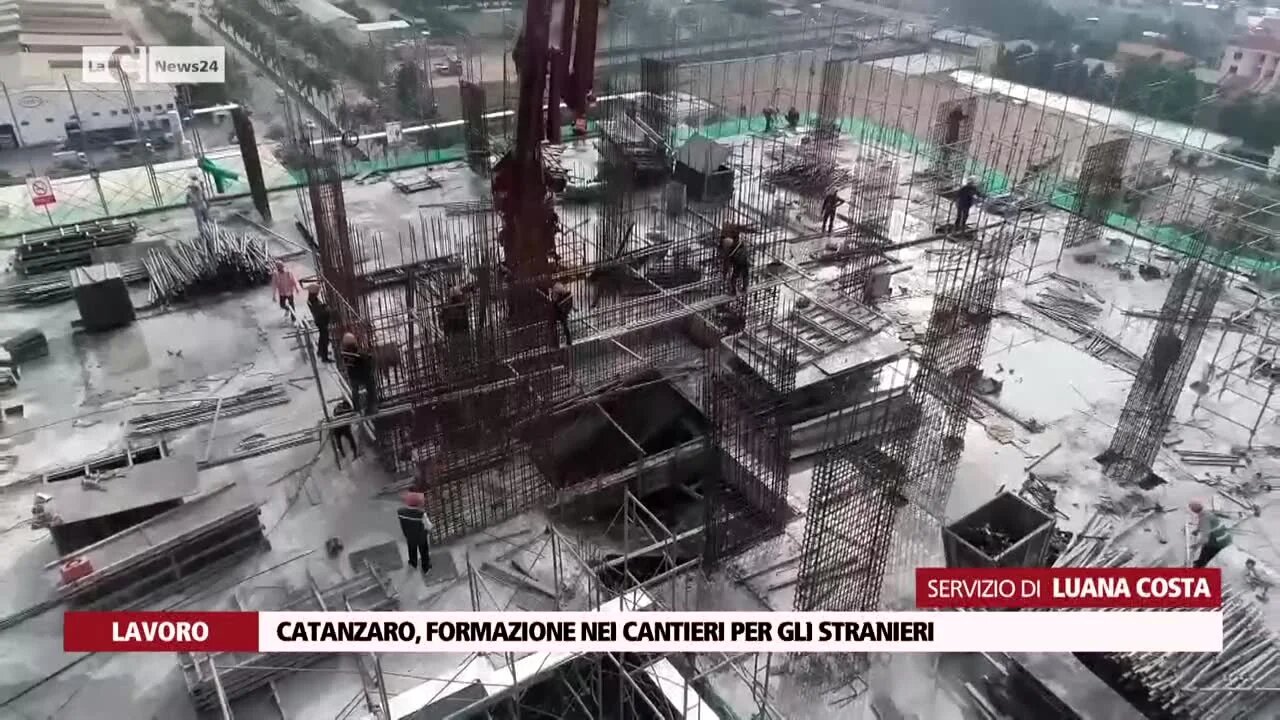 Catanzaro, formazione nei cantieri per gli stranieri