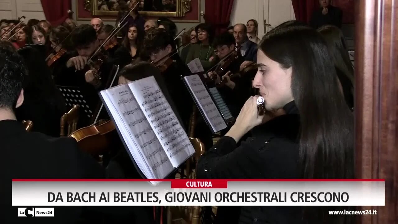 Da Bach ai Beatles, giovani orchestrali crescono