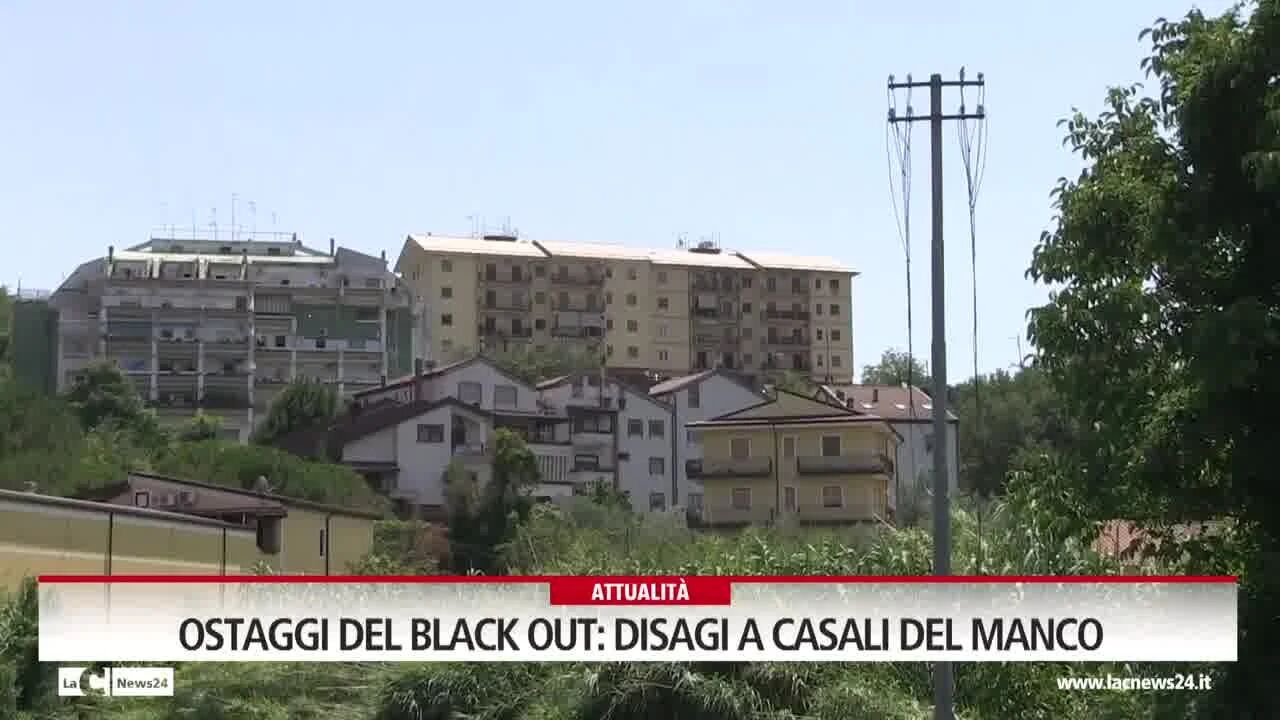 Ostaggi del black out, disagi a Casali Del Manco