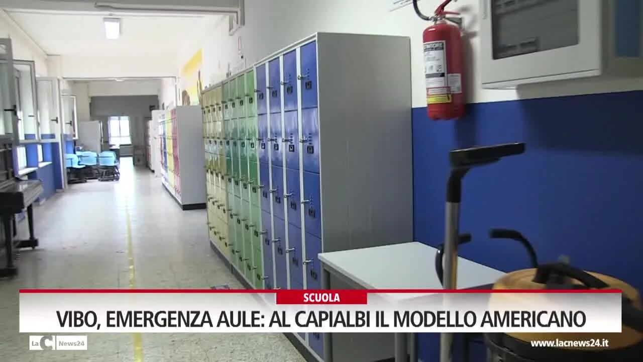 Vibo, emergenza aule, al Capialbi il modello americano