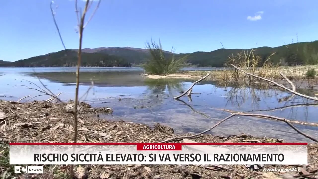 Rischio siccità elevato si va verso il razionamento