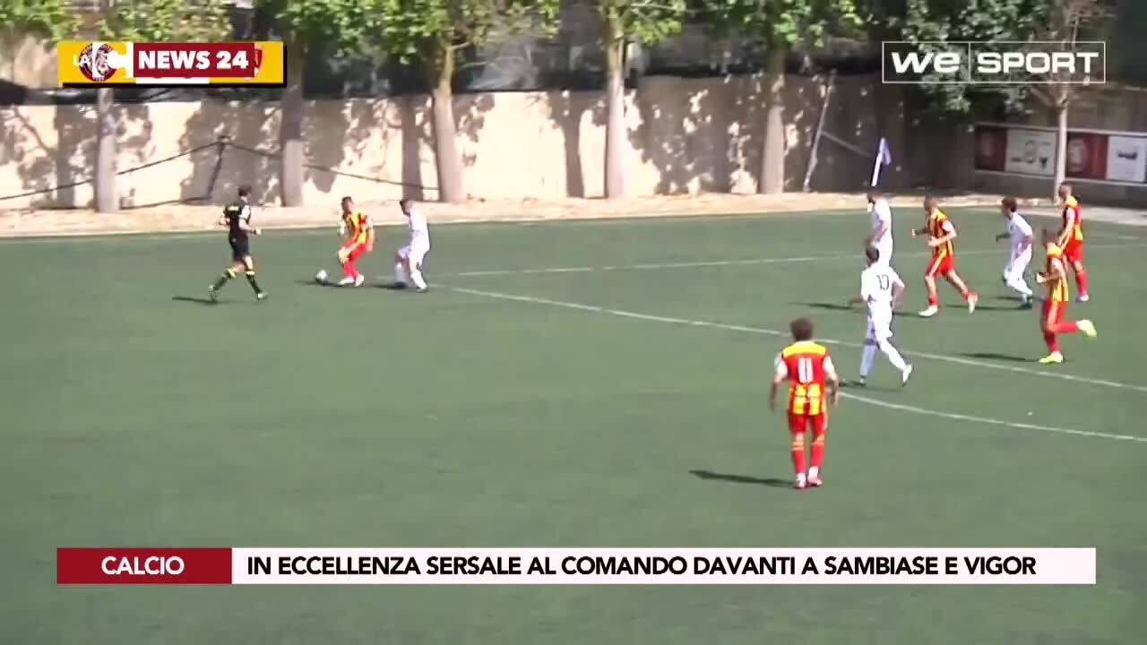 In Eccellenza Sersale al comando davanti a Sambiase e Vigor