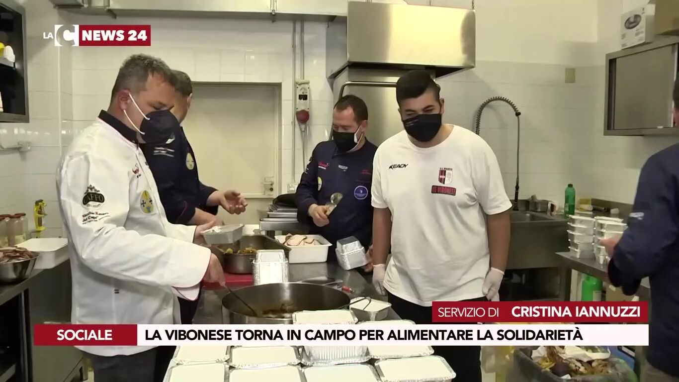 La Vibonese torna in campo per alimentare la solidarietà