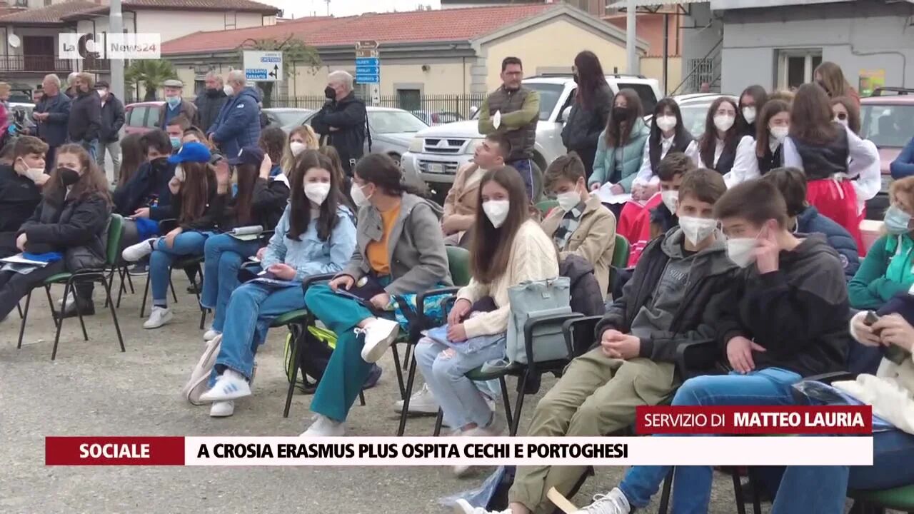 A Crosia Erasmus Plus ospita cechi e portoghesi