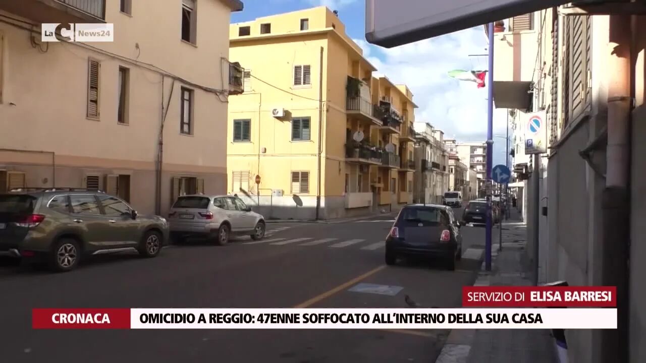 Omicidio a Reggio: 47enne soffocato all’interno della sua casa
