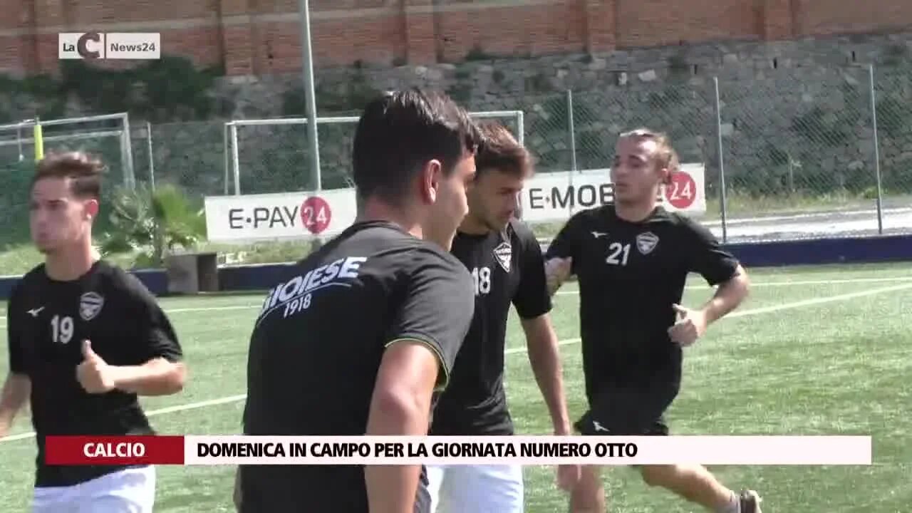 Domenica in campo per la giornata numero otto