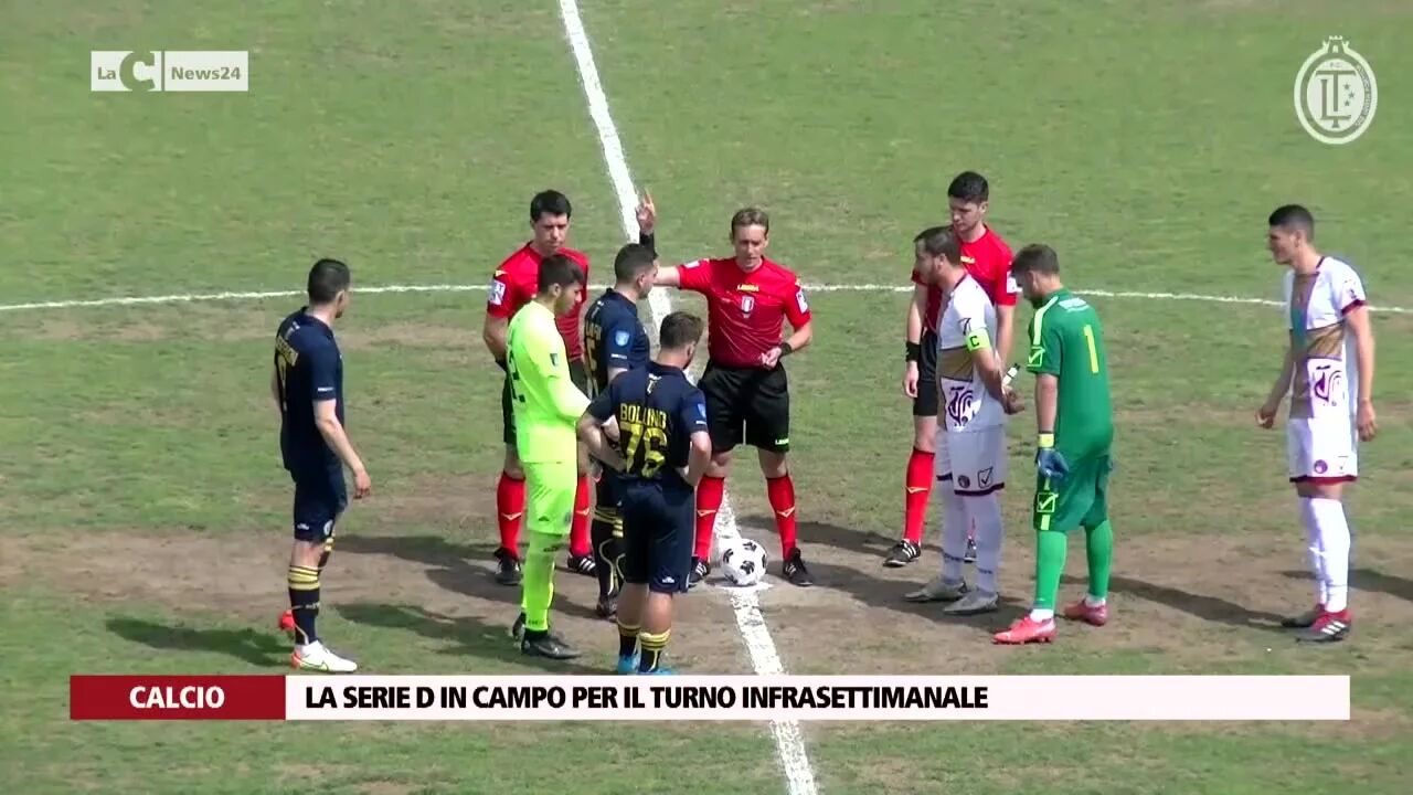 La Serie D in campo per il turno infrasettimanale
