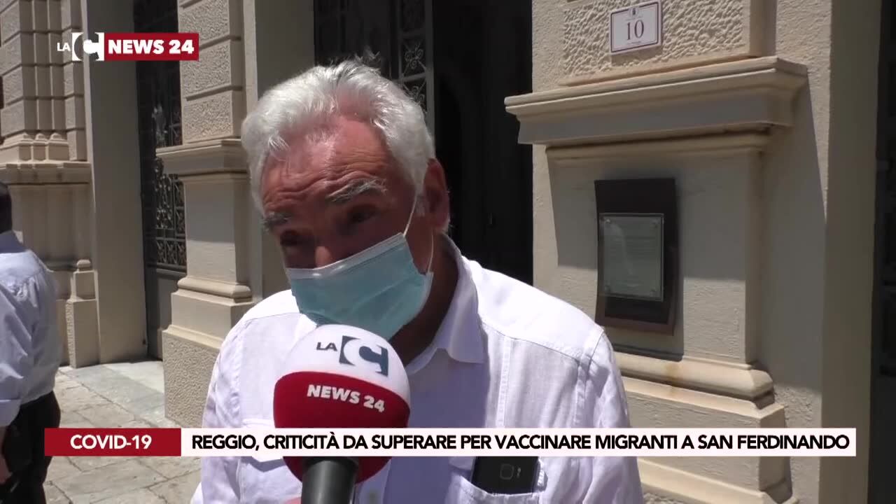 Reggio, criticità da superare per vaccinare migranti a San Ferdinando