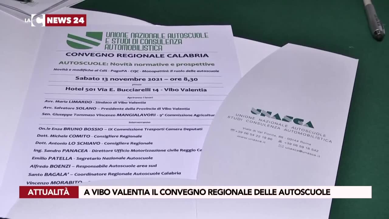 A Vibo Valentia il convegno regionale delle autoscuole