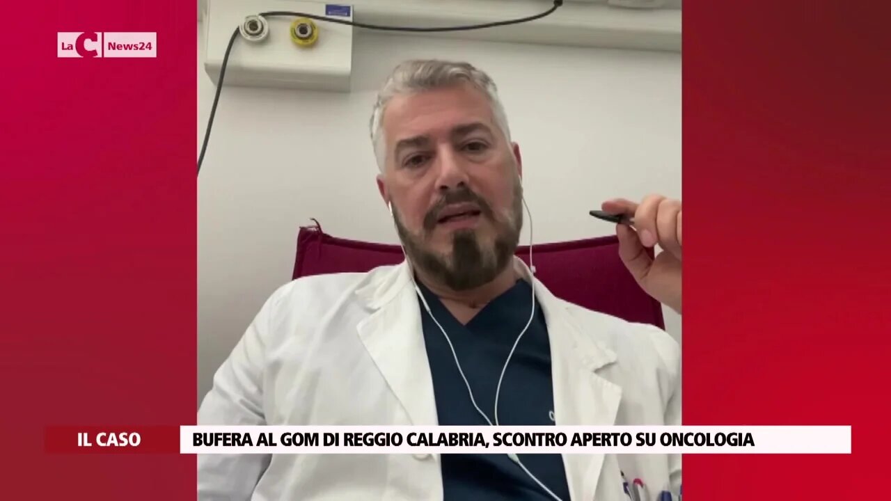 Bufera al Gom di Reggio Calabria, scontro aperto su oncologia