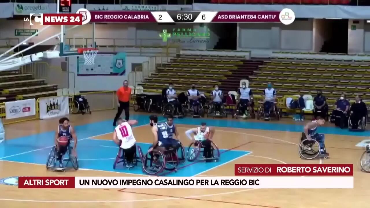 Un nuovo impegno casalingo per la Reggio Bic