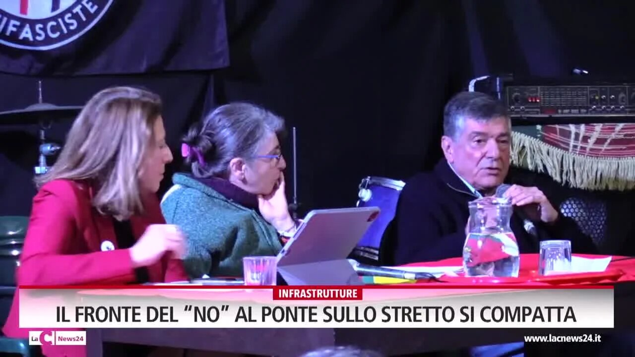 Il fronte del “no” al ponte sullo stretto si compatta