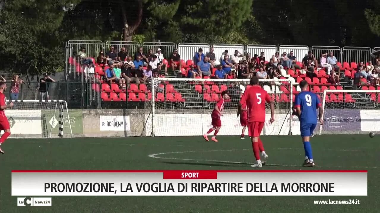 Promozione, la voglia di ripartire della Morrone