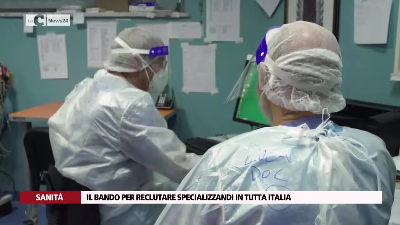 Bando per reclutare specializzandi in tutta Italia