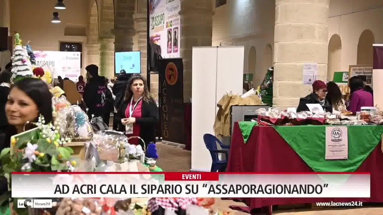 Ad Acri cala il sipario su “Assaporagionando”