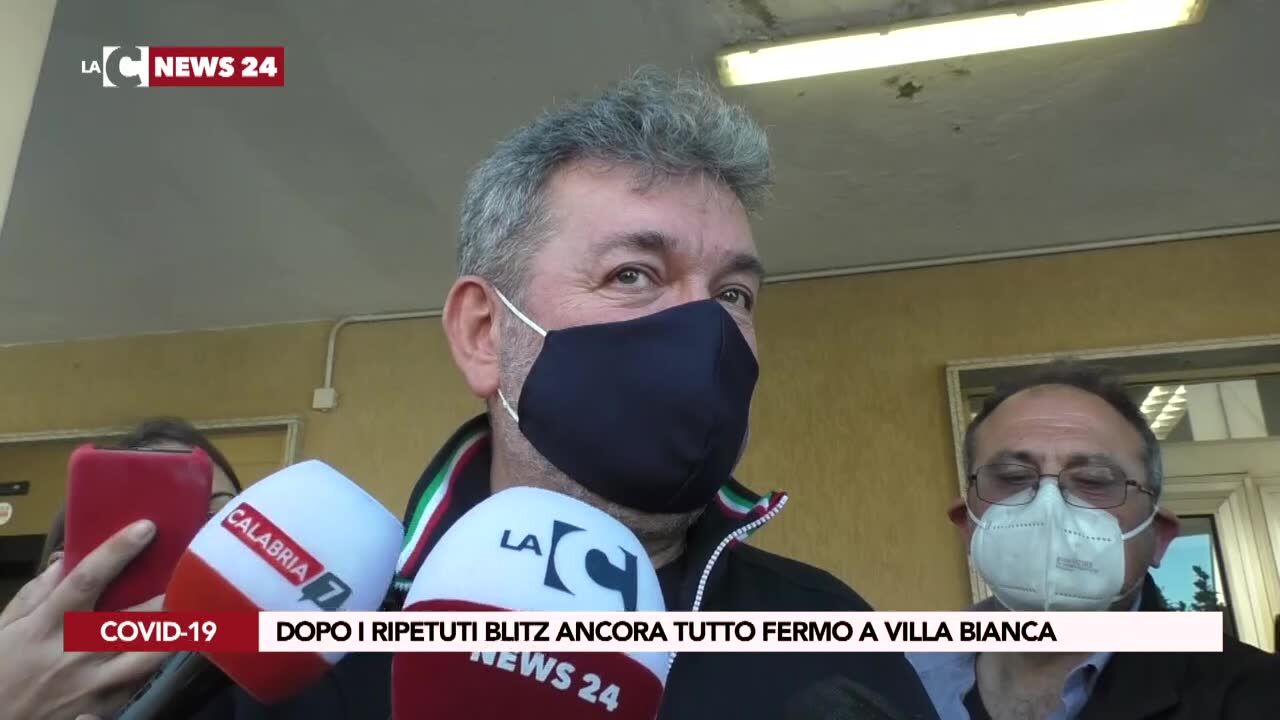 Dopo i ripetuti blitz ancora tutto fermo a Villa Bianca