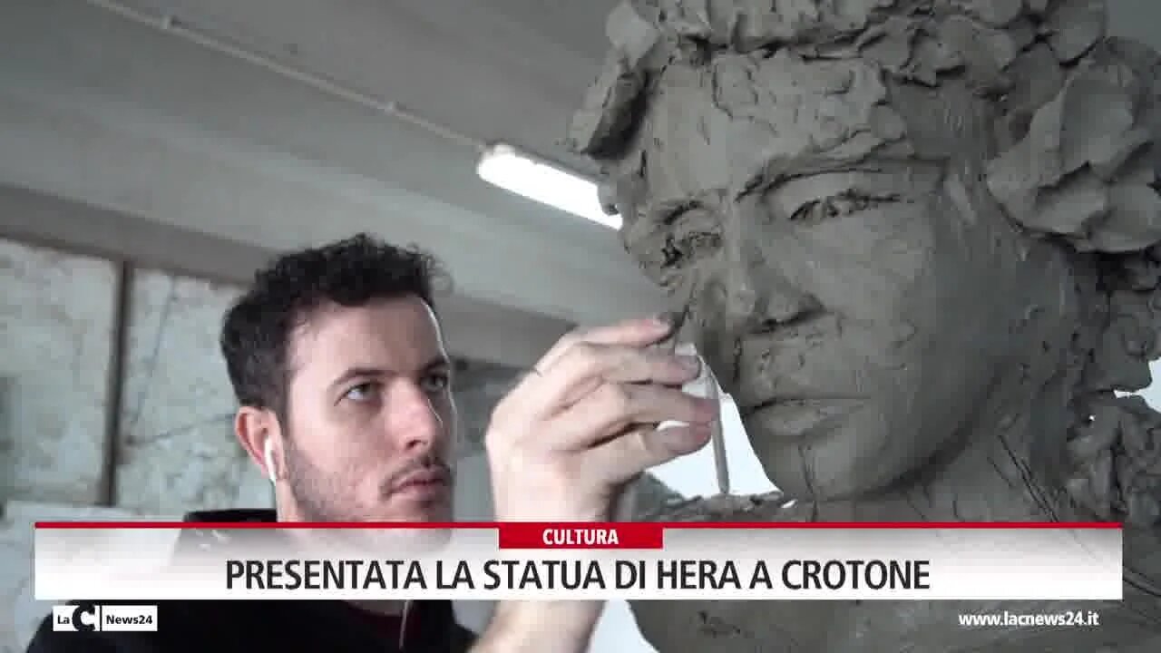 Presentata la statua di Hera a Crotone