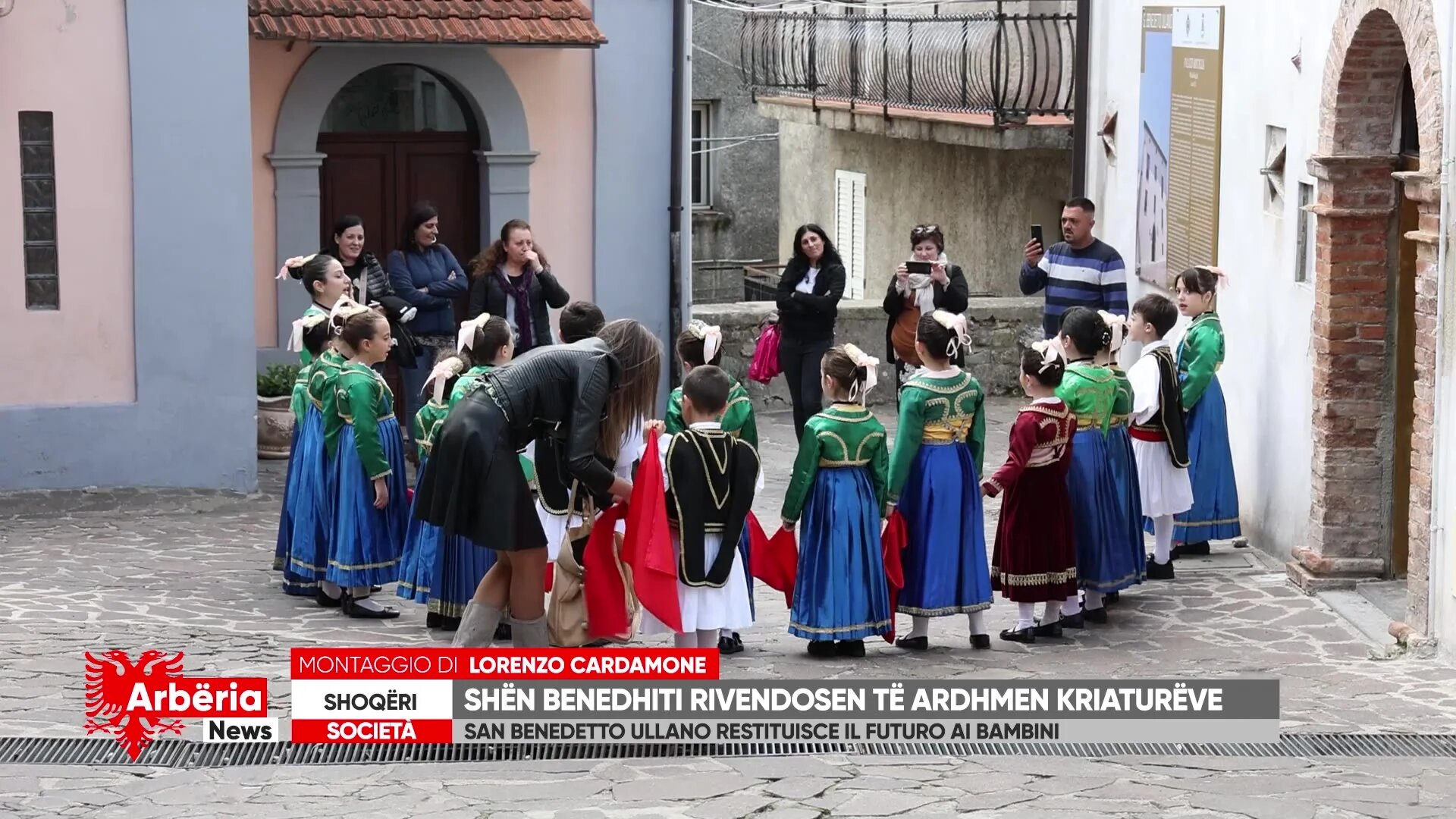 ARBERIA NEWS - San Benedetto Ullano restituisce il futuro ai bambini