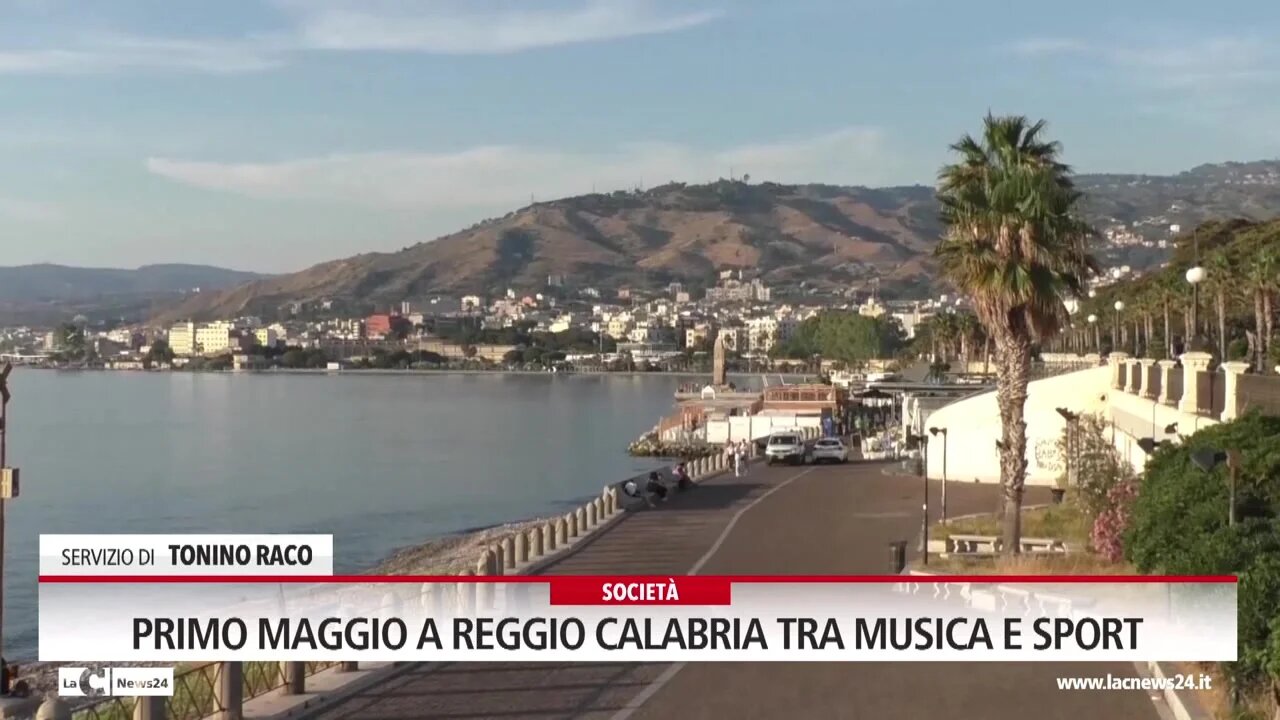 Primo Maggio a Reggio Calabria tra musica e sport