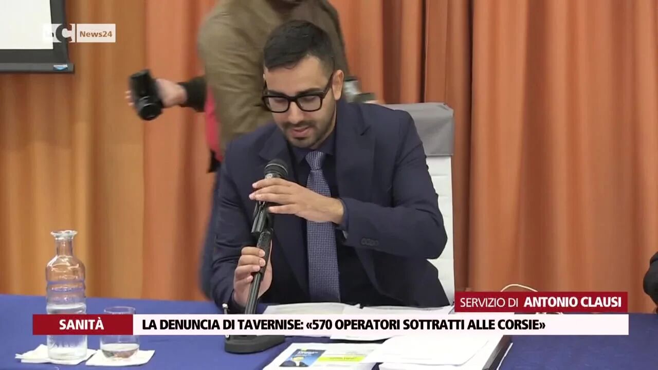 La denuncia di Tavernise: «570 operatori sottratti alle corsie»