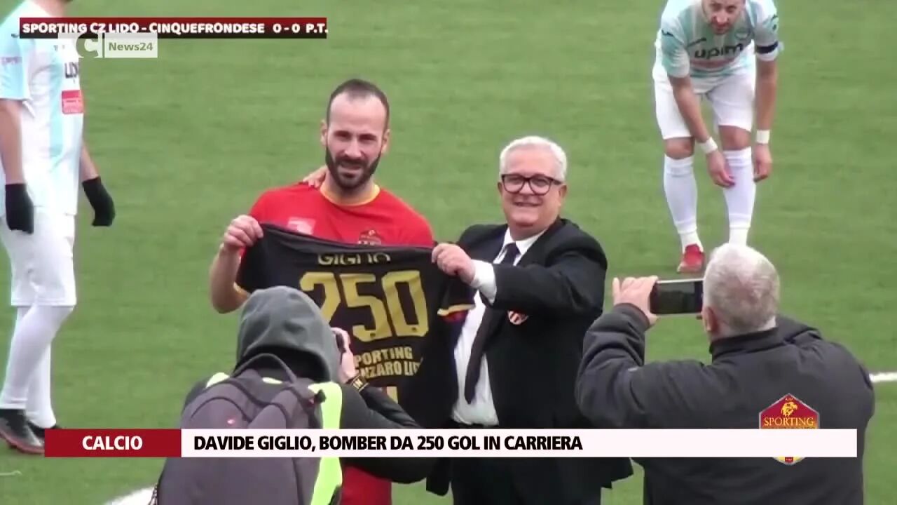 Davide Giglio, bomber da 250 gol in carriera