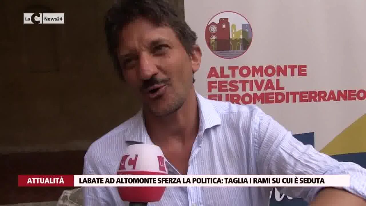 Labate ad Altomonte sferza la politica: taglia i rami su cui è seduta