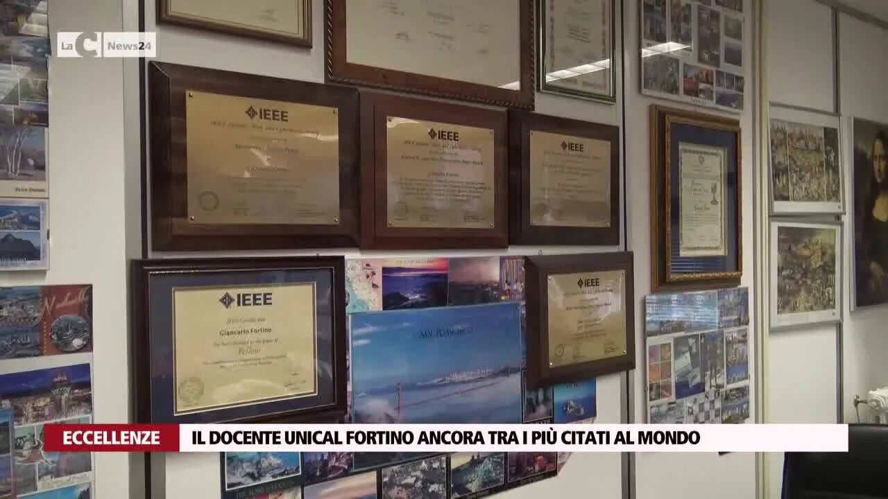 Il docente Unical Fortino ancora tra i più citati al mondo