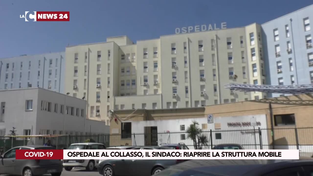 Ospedale di Crotone al collasso, il sindaco: riaprire la struttura mobile