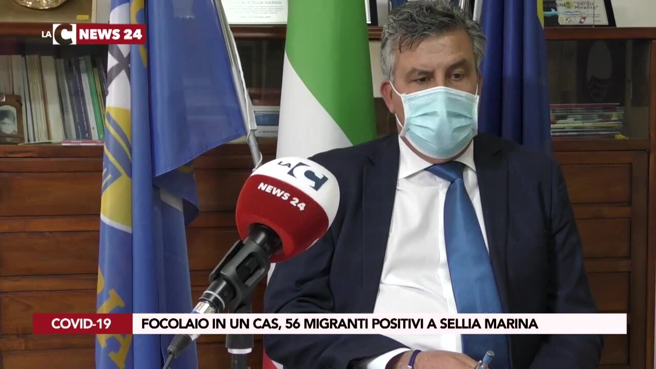 Focolaio in un Cas, 56 migranti positivi a Sellia Marina
