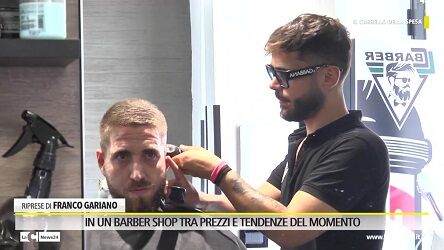 CARRELLO DELLA SPESA - IN UN BARBER SHOP TRA PREZZI E TENDENZE DEL MOMENTO -