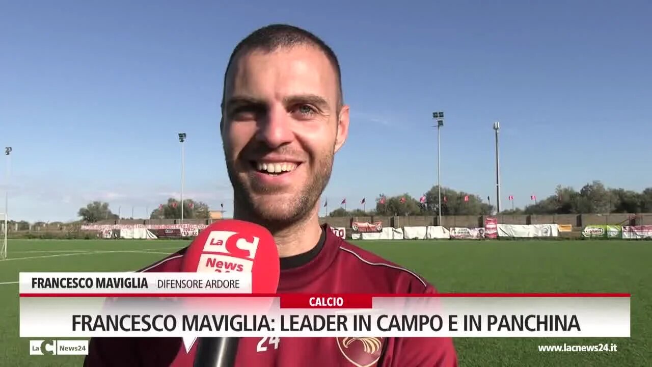 Francesco Maviglia: leader in campo e in panchina