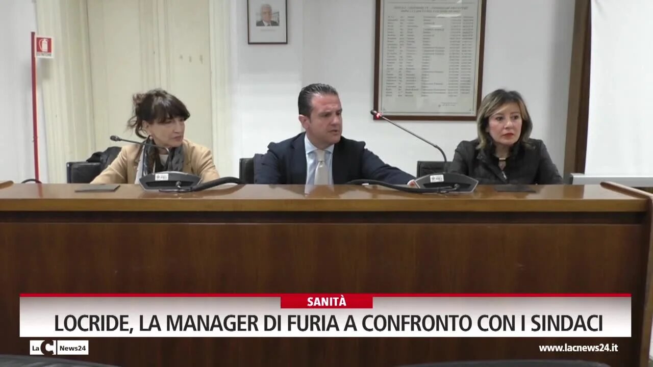 Locride, la manager Di Furia a confronto con i sindaci