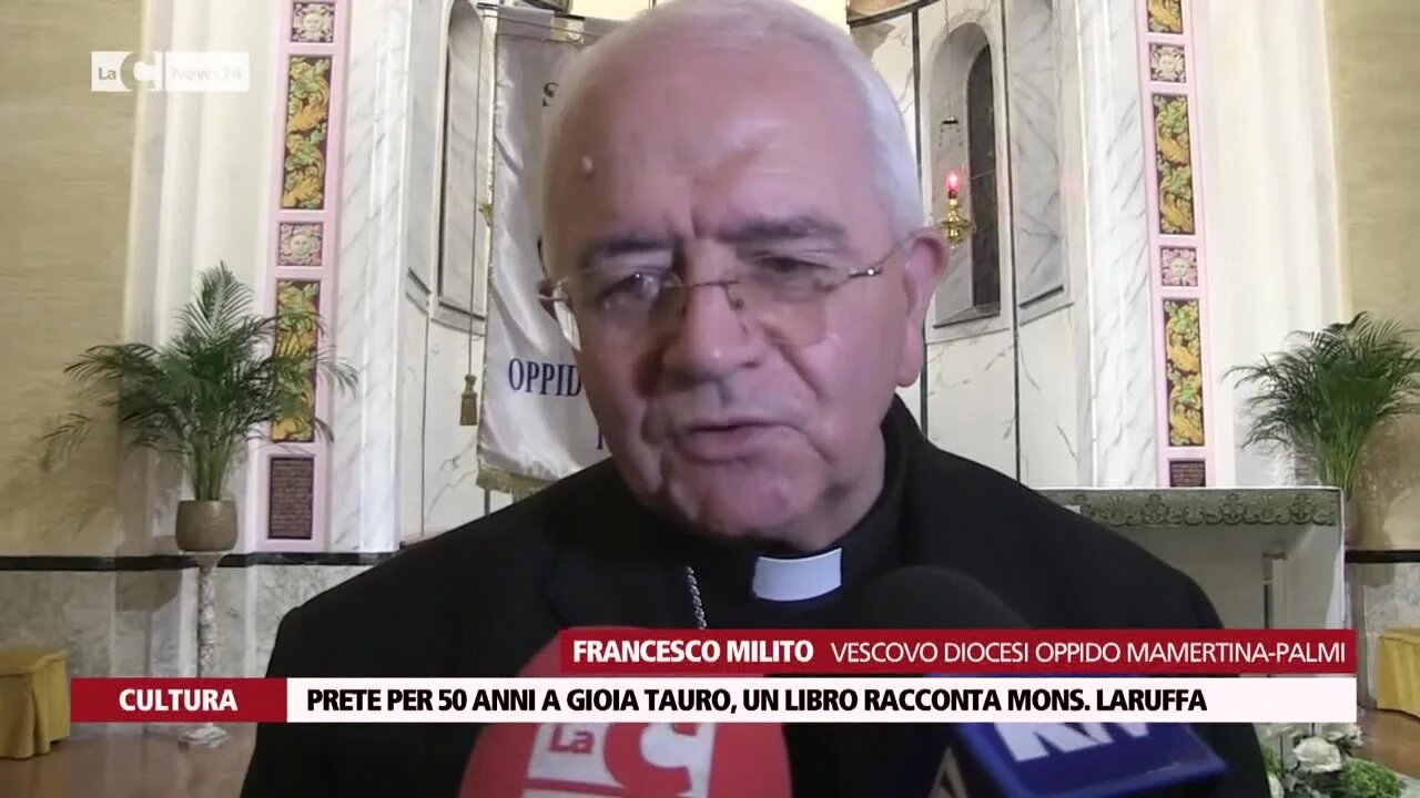 Prete per 50 anni a Gioia Tauro, un libro racconta monsignor Laruffa