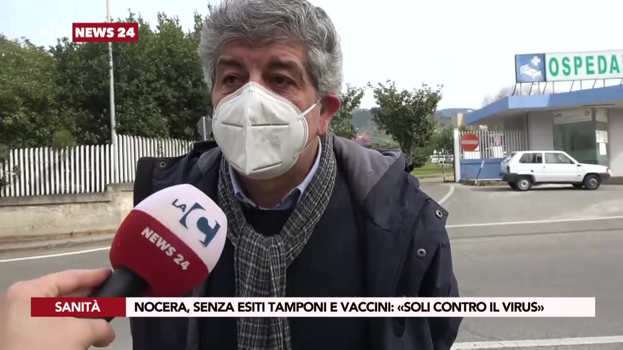 Nocera, senza esiti tamponi e vaccini: «Soli contro il virus»