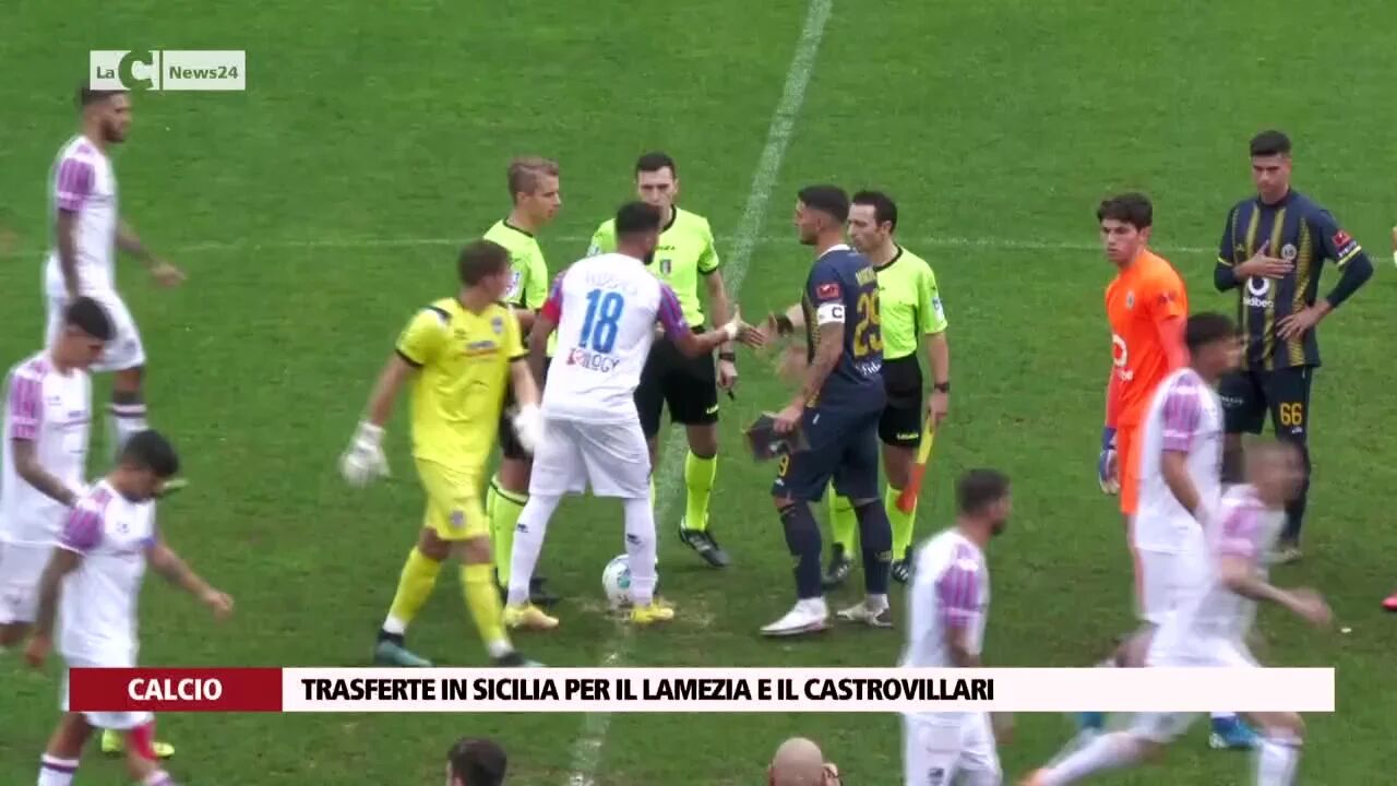 Trasferte in Sicilia per il Lamezia e il Castrovillari