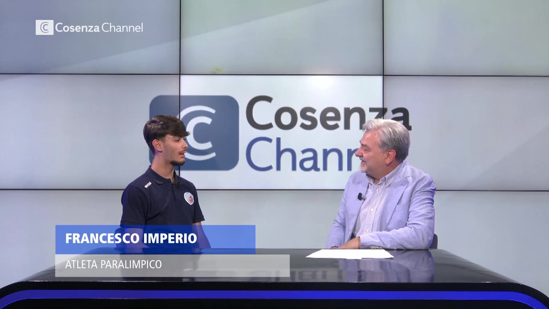 L'avventura azzurra del velocista cosentino Francesco Imperio, intervista all'atleta paralimpico | VIDEO