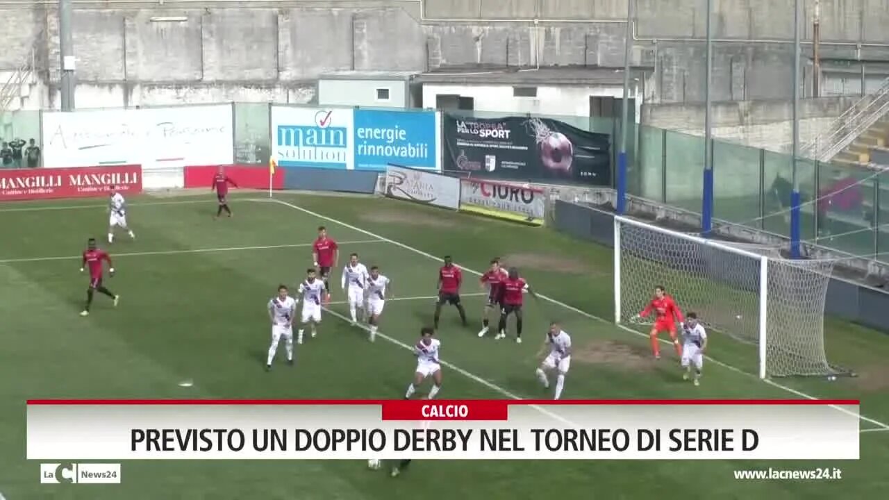 Previsto un doppio derby nel torneo di Serie D