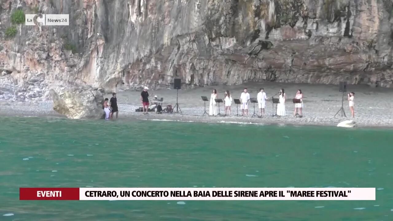 Cetraro, un concerto nella Baia delle Sirene apre il "Maree Festival"
