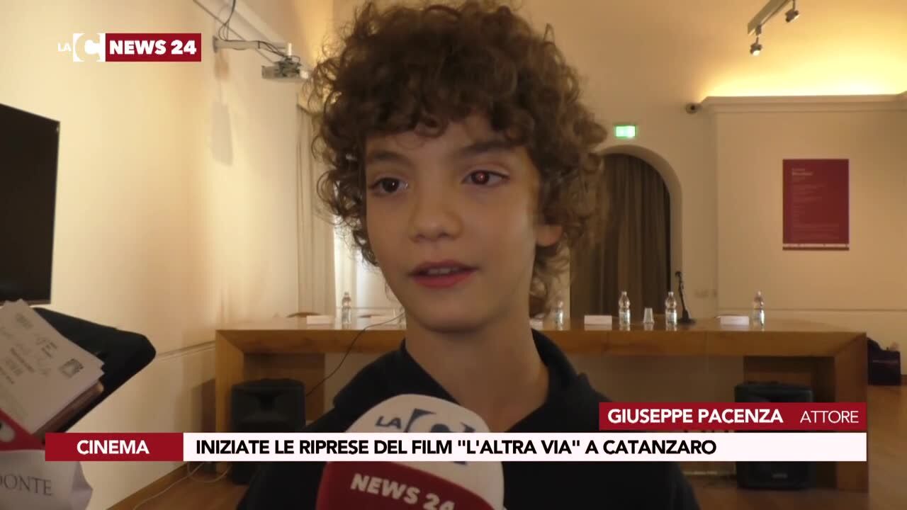 Iniziate le riprese del film "L'altra via" a Catanzaro