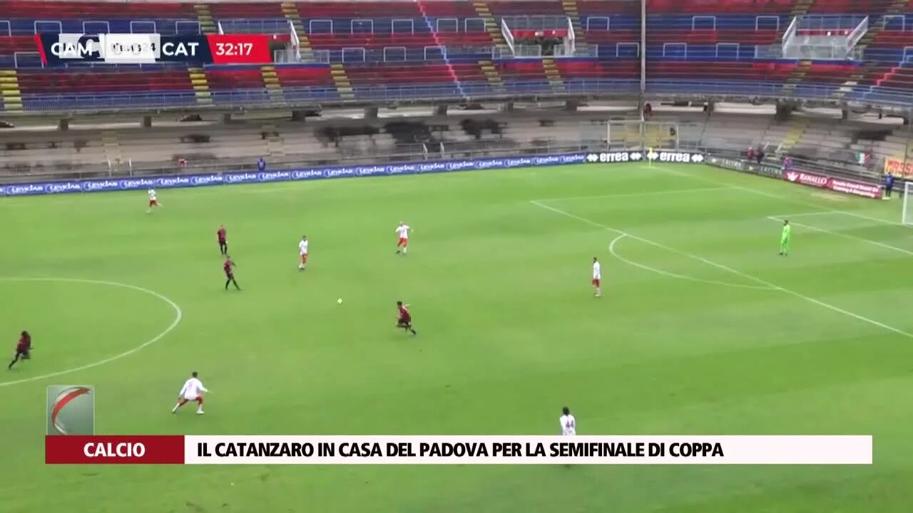 Il Catanzaro in casa del Padova per la semifinale di Coppa