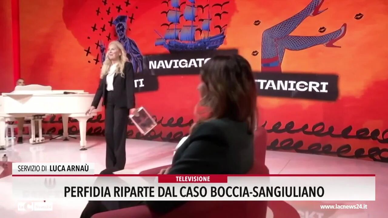 Perfidia riparte dal caso Boccia-Sangiuliano