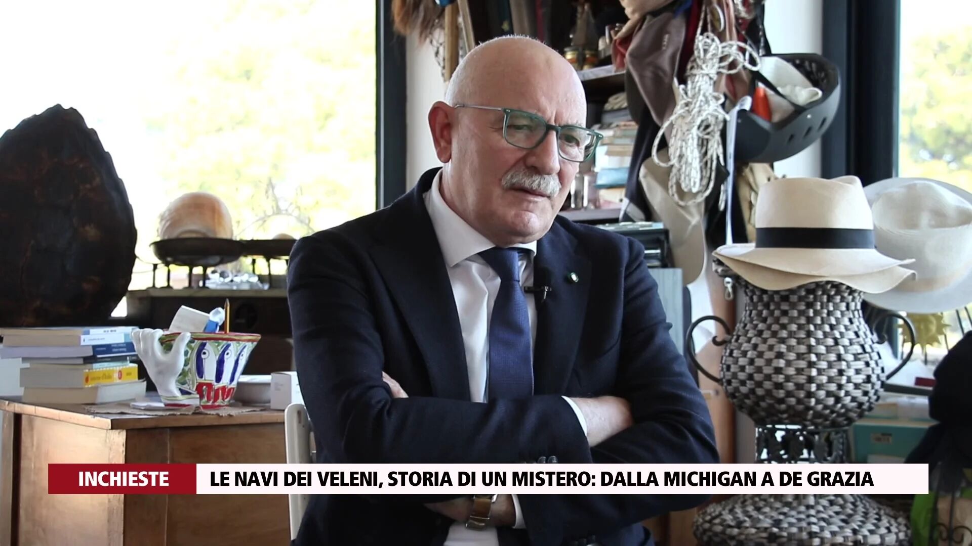 Il mistero delle navi dei veleni, intervista a Silvio Greco