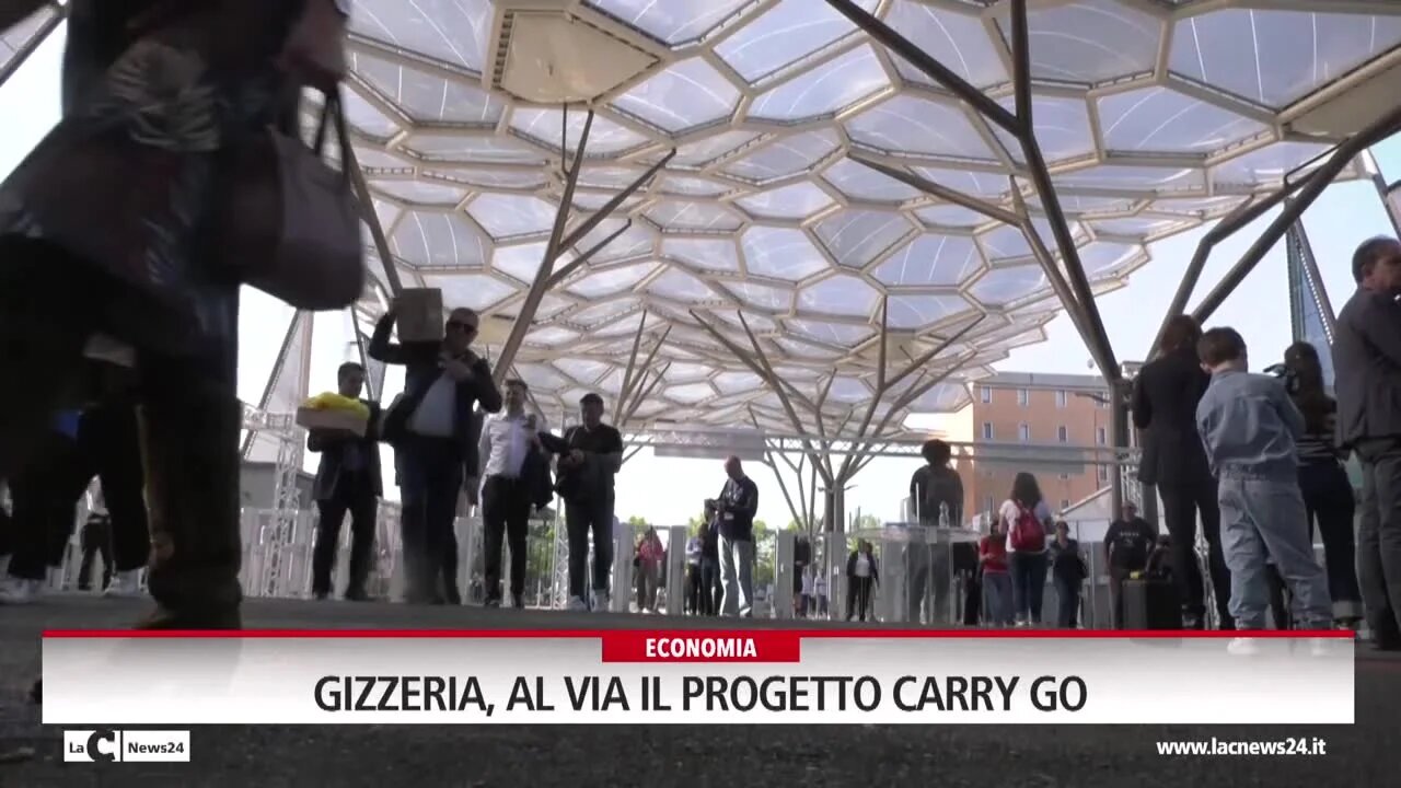 Gizzeria, al via il progetto carry go