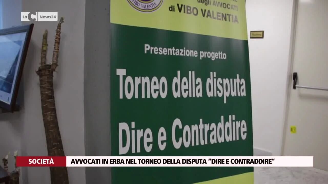 Avvocati in erba nel torneo della disputa “Dire e contraddire”